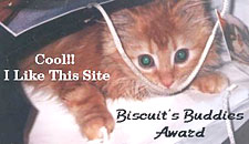 Biscuits Award - what a cutey!