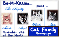 Cat Family Homepage