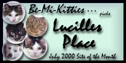 Lucilles' Place - July 2000 Site of the Month'