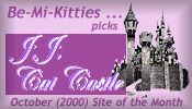 JJ's Cat Castle - October 2000 Site of the Month'