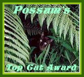 Possums Top Cat Award