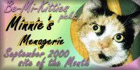 Minnies Menagerie - September 2000 Site of the Month'